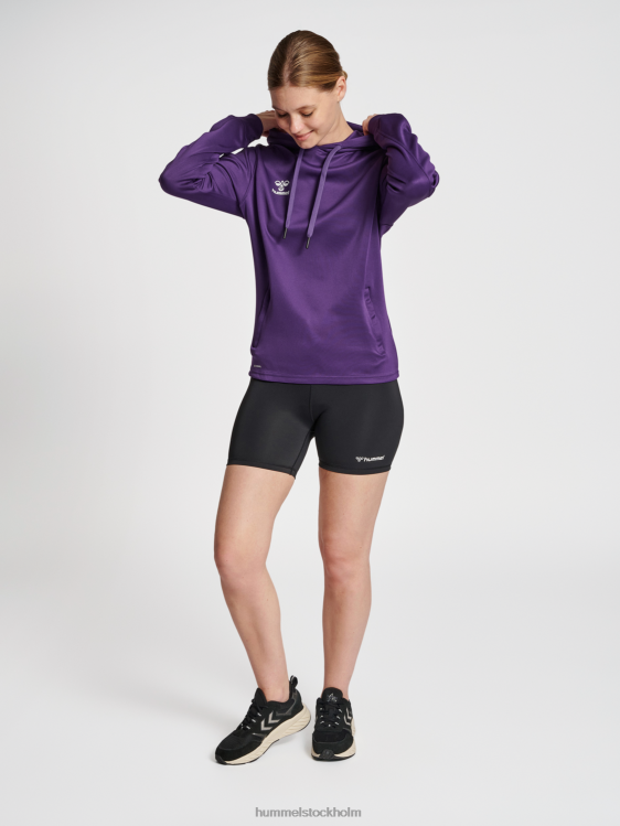 se Hummel kvinnor hmlcore xk poly sweat hoodie LL40V3291 \"svett hoodie\"