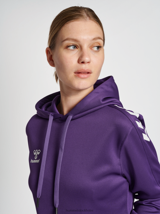 se Hummel kvinnor hmlcore xk poly sweat hoodie LL40V3291 \"svett hoodie\"