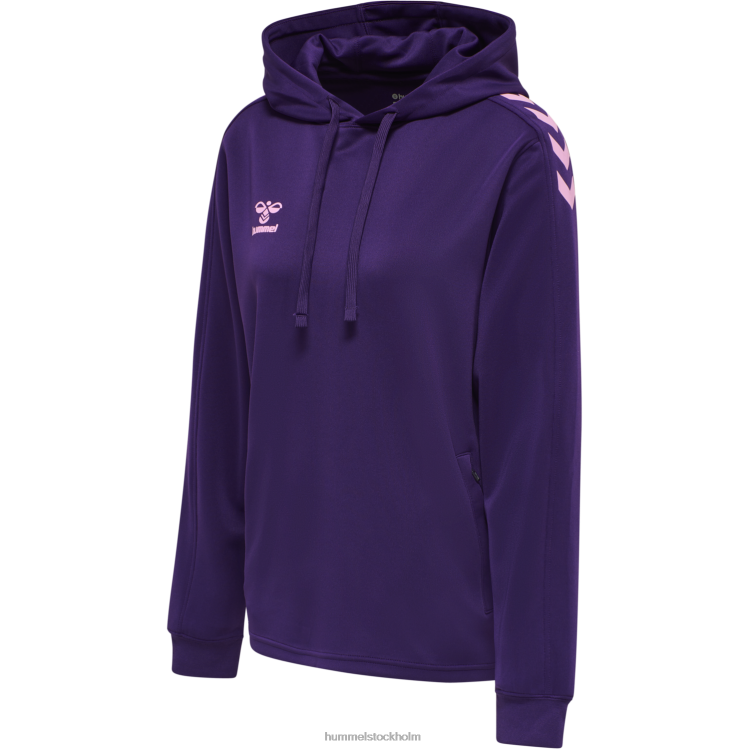 se Hummel kvinnor hmlcore xk poly sweat hoodie LL40V3297 \"svett hoodie\"