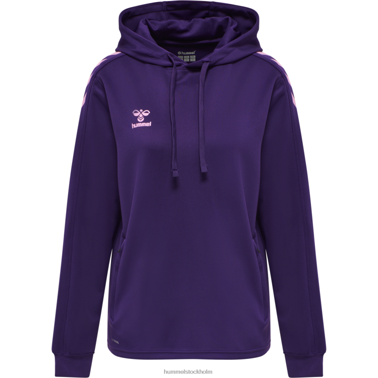 se Hummel kvinnor hmlcore xk poly sweat hoodie LL40V3297 \"svett hoodie\"