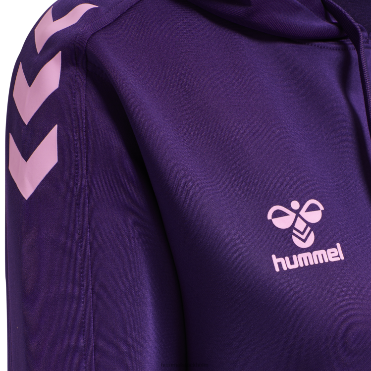 se Hummel kvinnor hmlcore xk poly sweat hoodie LL40V3297 \"svett hoodie\"