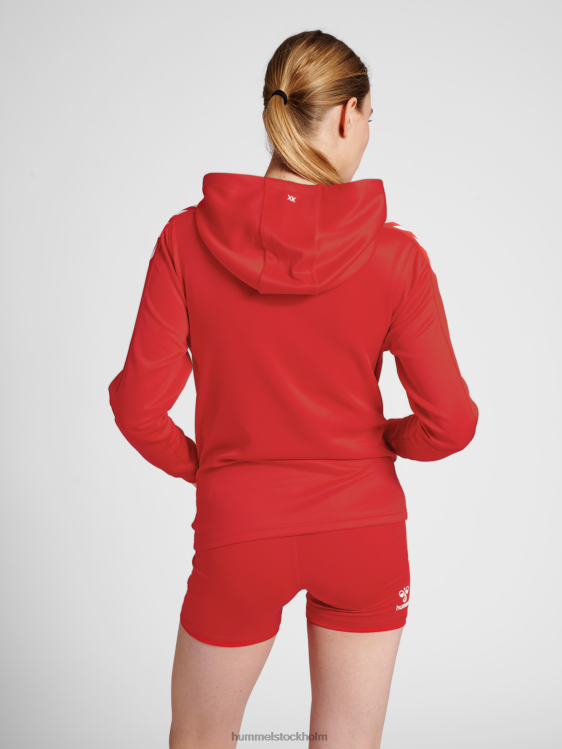 se Hummel kvinnor hmlcore xk poly sweat hoodie LL40V3303 \"svett hoodie\"