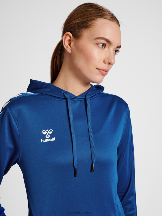 se Hummel kvinnor hmlcore xk poly sweat hoodie LL40V3304 \"svett hoodie\"
