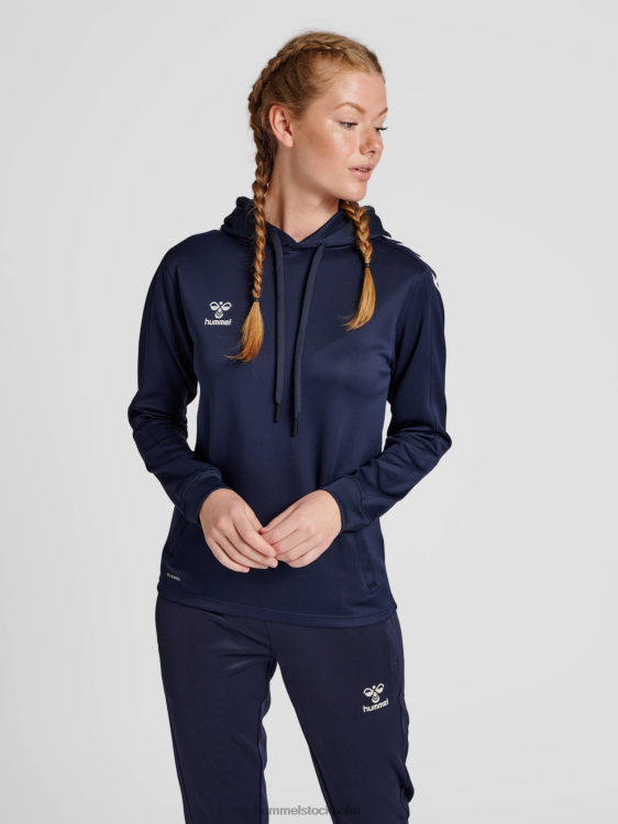se Hummel kvinnor hmlcore xk poly sweat hoodie LL40V3442 "svett hoodie"