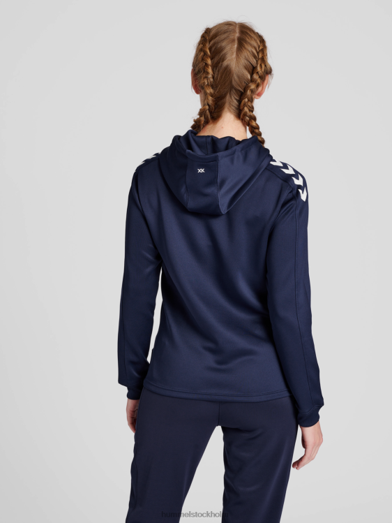 se Hummel kvinnor hmlcore xk poly sweat hoodie LL40V3442 \"svett hoodie\"