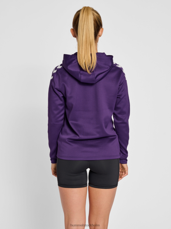 se Hummel kvinnor hmlcore xk poly zip hood sweat LL40V2759 \"luvtröja\"