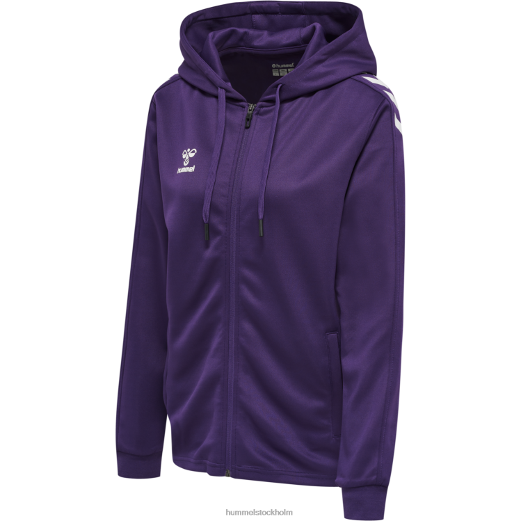 se Hummel kvinnor hmlcore xk poly zip hood sweat LL40V2759 \"luvtröja\"
