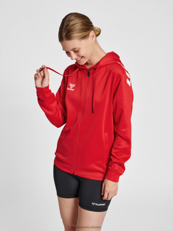 se Hummel kvinnor hmlcore xk poly zip hood sweat LL40V2898 "luvtröja"