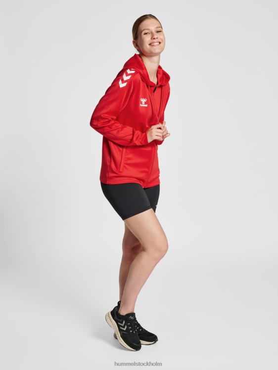 se Hummel kvinnor hmlcore xk poly zip hood sweat LL40V2898 \"luvtröja\"