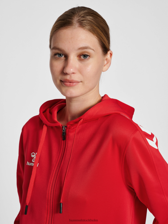 se Hummel kvinnor hmlcore xk poly zip hood sweat LL40V2898 \"luvtröja\"