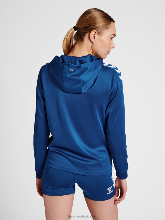 se Hummel kvinnor hmlcore xk poly zip hood sweat LL40V2925 \"luvtröja\"