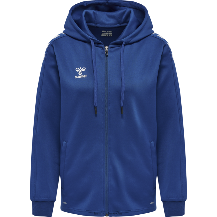 se Hummel kvinnor hmlcore xk poly zip hood sweat LL40V2925 \"luvtröja\"