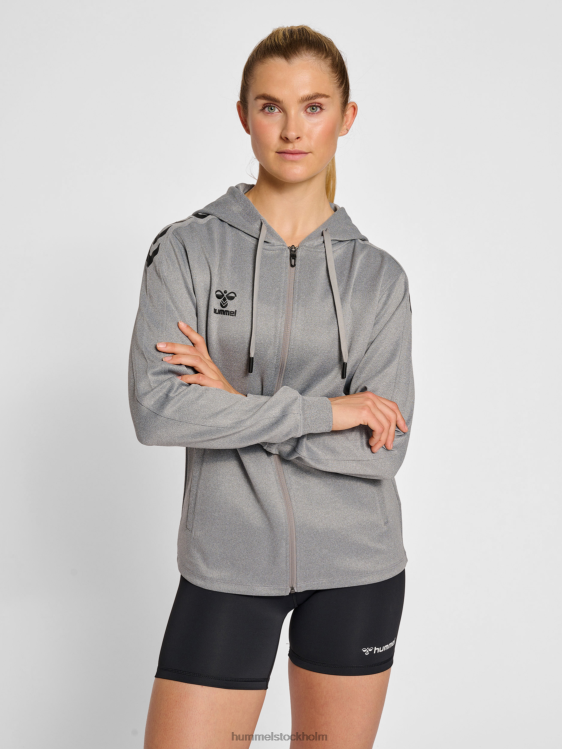 se Hummel kvinnor hmlcore xk poly zip hood sweat LL40V2928 "luvtröja"