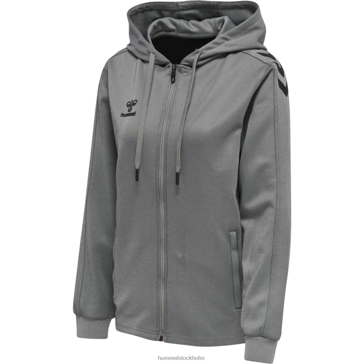 se Hummel kvinnor hmlcore xk poly zip hood sweat LL40V2928 \"luvtröja\"