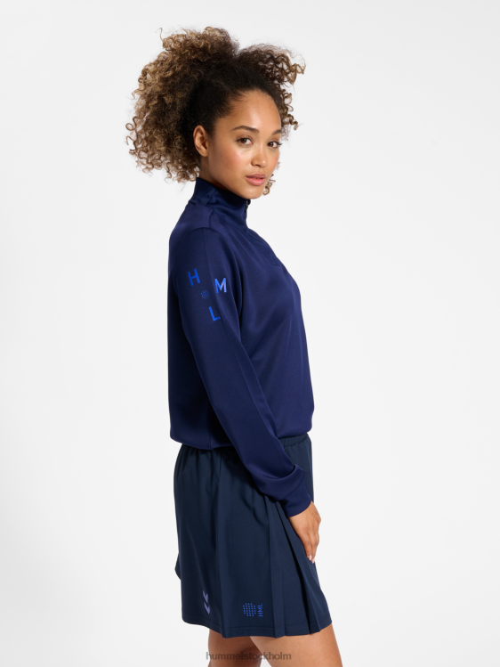 se Hummel kvinnor hmlcourt halv zip l/s LL40V2411 "halv dragkedja"