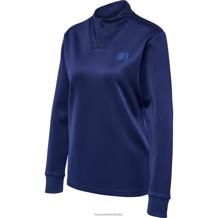 se Hummel kvinnor hmlcourt halv zip l/s LL40V2411 \"halv dragkedja\"