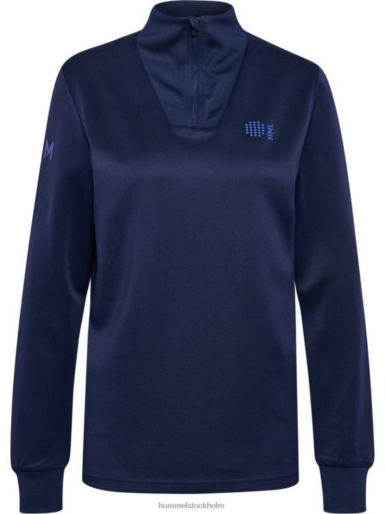 se Hummel kvinnor hmlcourt halv zip l/s LL40V2411 \"halv dragkedja\"