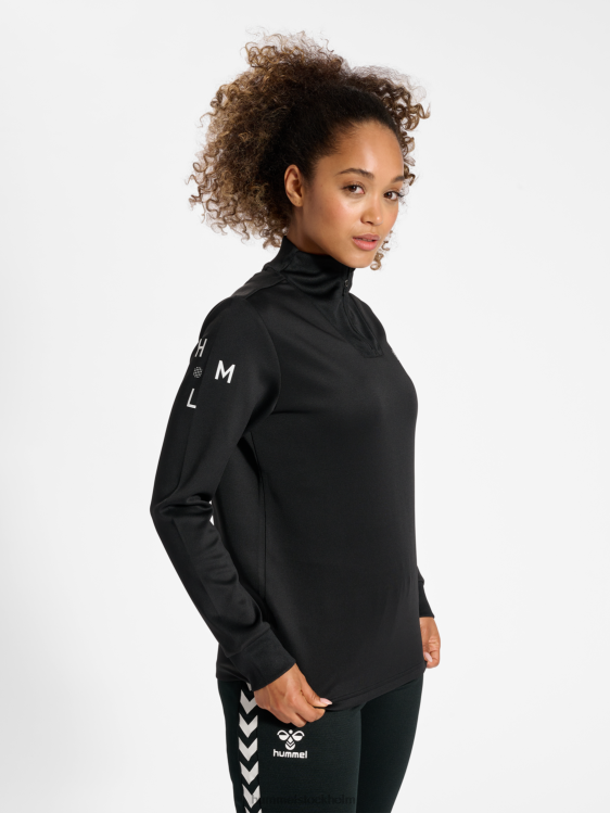 se Hummel kvinnor hmlcourt halv zip l/s LL40V2451 "halv dragkedja"