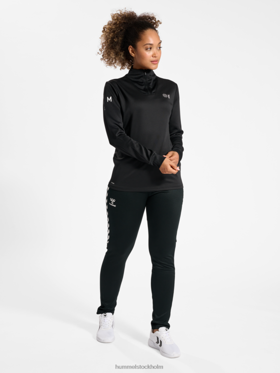 se Hummel kvinnor hmlcourt halv zip l/s LL40V2451 \"halv dragkedja\"