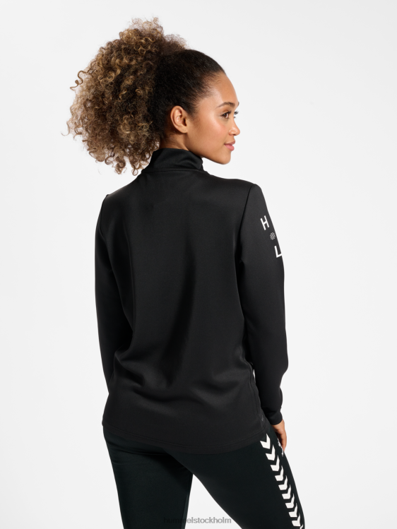 se Hummel kvinnor hmlcourt halv zip l/s LL40V2451 \"halv dragkedja\"