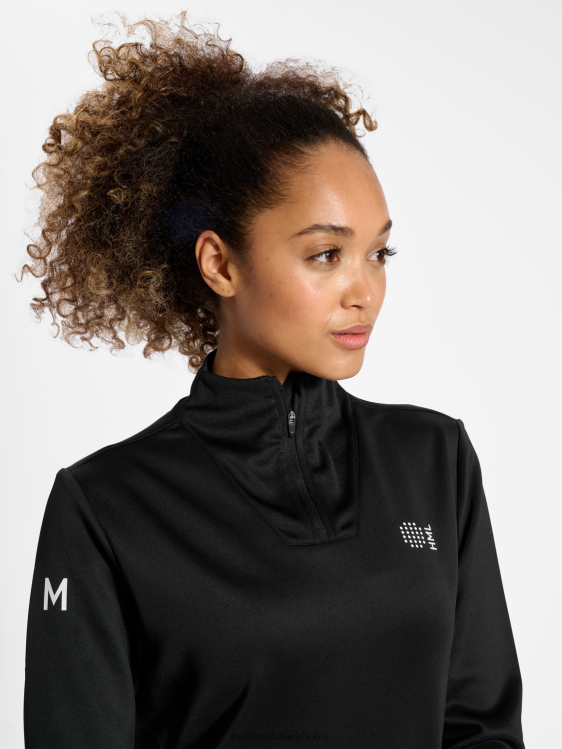 se Hummel kvinnor hmlcourt halv zip l/s LL40V2451 \"halv dragkedja\"