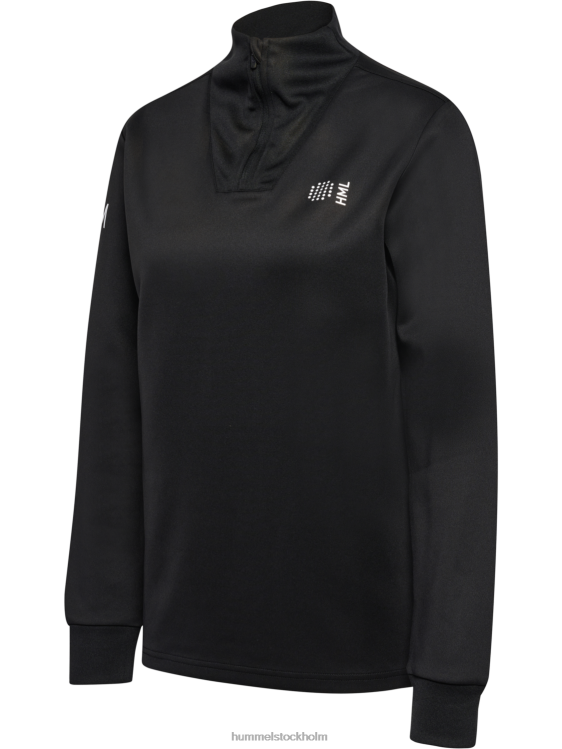 se Hummel kvinnor hmlcourt halv zip l/s LL40V2451 \"halv dragkedja\"