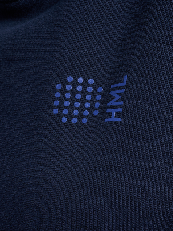 se Hummel kvinnor hmlcourt hoodie i bomull LL40V2352 \"soft touch hoodie\"