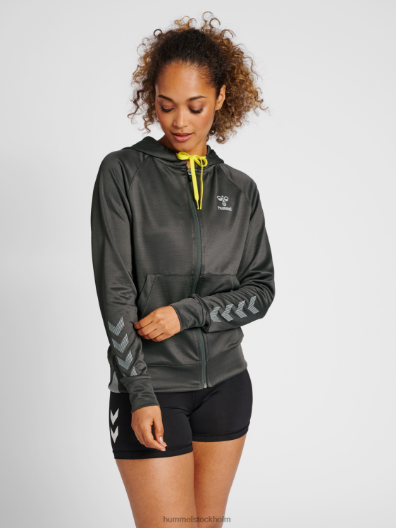 se Hummel kvinnor hmlgg12 action hoodie med dragkedja LL40V2851 "huvtröja med dragkedja"