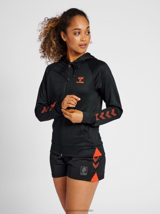 se Hummel kvinnor hmlgg12 action hoodie med dragkedja LL40V3511 "huvtröja med dragkedja"