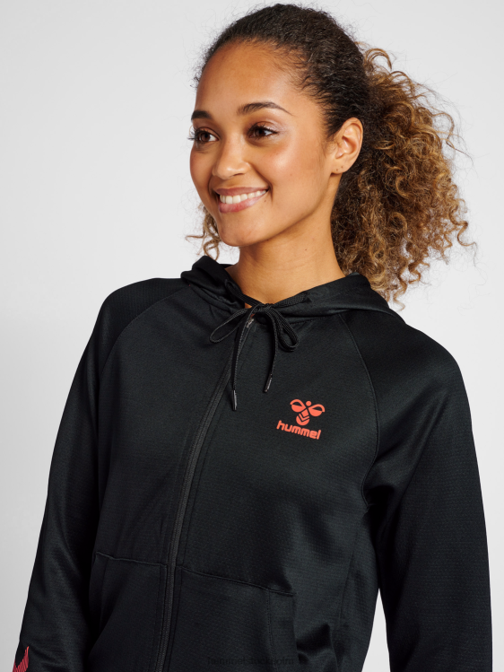 se Hummel kvinnor hmlgg12 action hoodie med dragkedja LL40V3511 \"huvtröja med dragkedja\"