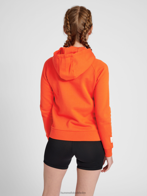 se Hummel kvinnor hmlgg12 hoodie med dragkedja LL40V3365 \"huvtröja med dragkedja\"