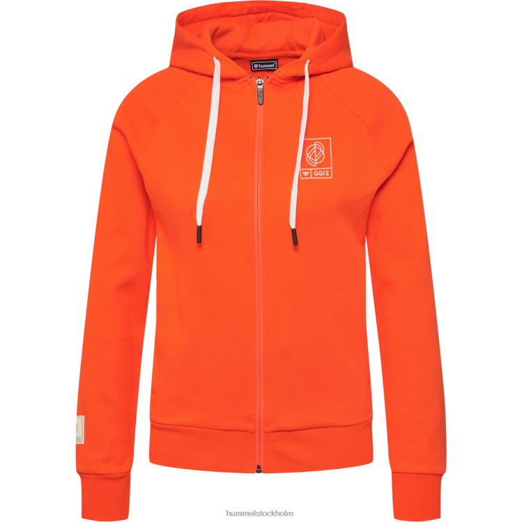 se Hummel kvinnor hmlgg12 hoodie med dragkedja LL40V3365 \"huvtröja med dragkedja\"