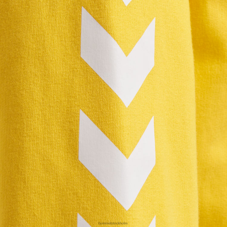 se Hummel kvinnor hmlgo hoodie i bomull LL40V3750 \"huvtröja med chevronärmar\"