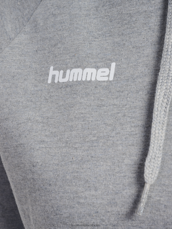 se Hummel kvinnor hmlgo hoodie i bomull LL40V3765 \"huvtröja med chevronärmar\"