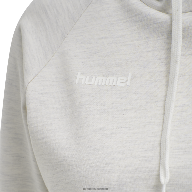 se Hummel kvinnor hmlgo hoodie i bomull LL40V3778 \"huvtröja med chevronärmar\"