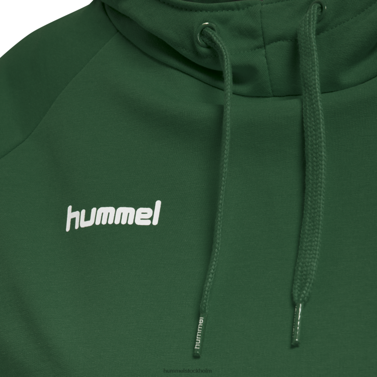 se Hummel kvinnor hmlgo hoodie i bomull LL40V3791 \"huvtröja med chevronärmar\"