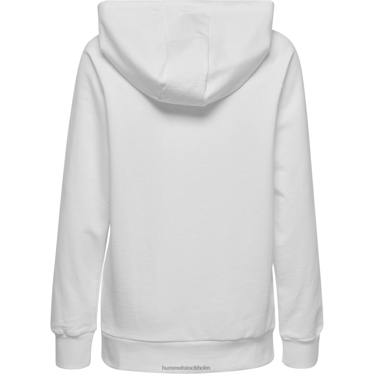 se Hummel kvinnor hmlgo hoodie i bomull LL40V3798 \"huvtröja med chevronärmar\"