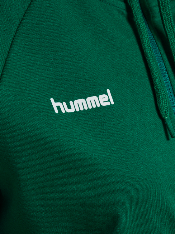 se Hummel kvinnor hmlgo hoodie i bomull med dragkedja LL40V3530 \"Kläder\"