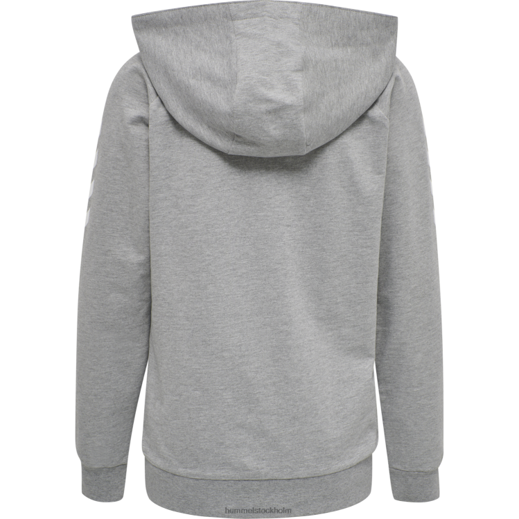 se Hummel kvinnor hmlgo hoodie i bomull med dragkedja LL40V3686 \"Kläder\"