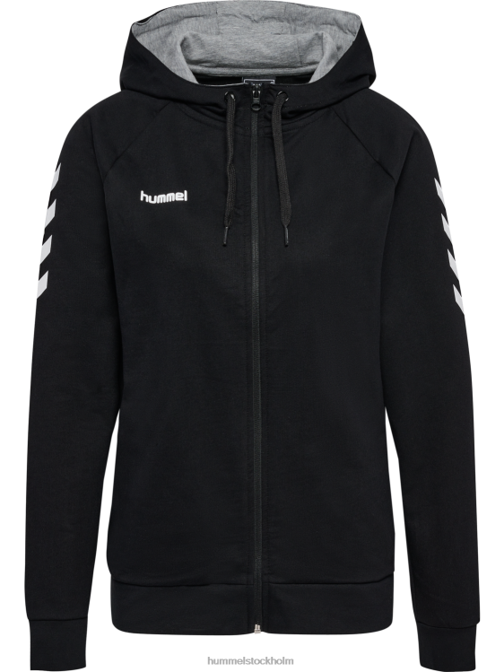 se Hummel kvinnor hmlgo hoodie i bomull med dragkedja LL40V3687 \"Kläder\"