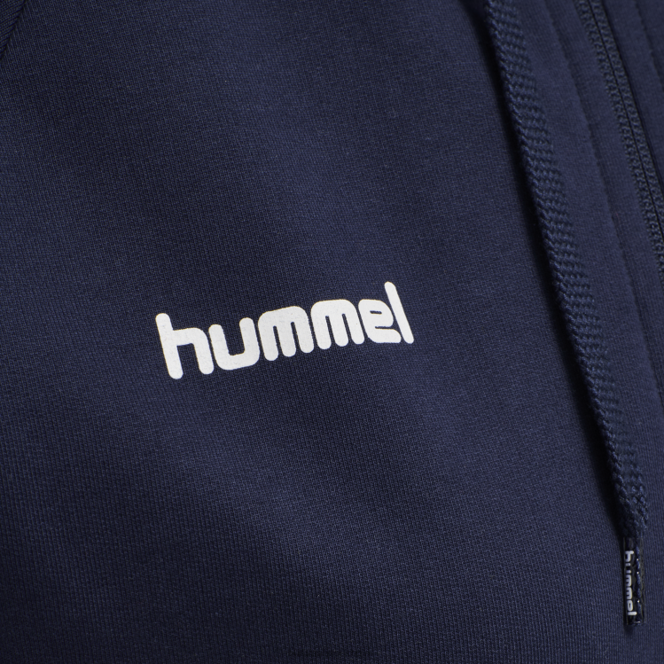 se Hummel kvinnor hmlgo hoodie i bomull med dragkedja LL40V3726 \"Kläder\"