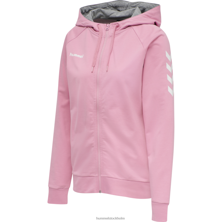 se Hummel kvinnor hmlgo hoodie i bomull med dragkedja LL40V3727 "Kläder"