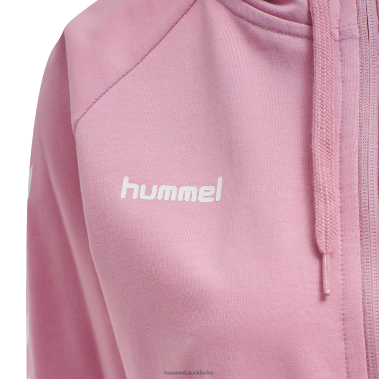se Hummel kvinnor hmlgo hoodie i bomull med dragkedja LL40V3727 \"Kläder\"