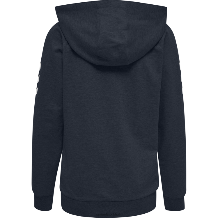 se Hummel kvinnor hmlgo hoodie i bomull med dragkedja LL40V3742 \"Kläder\"