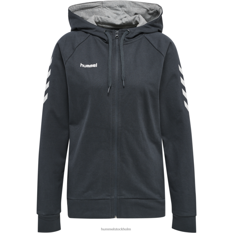 se Hummel kvinnor hmlgo hoodie i bomull med dragkedja LL40V3742 \"Kläder\"