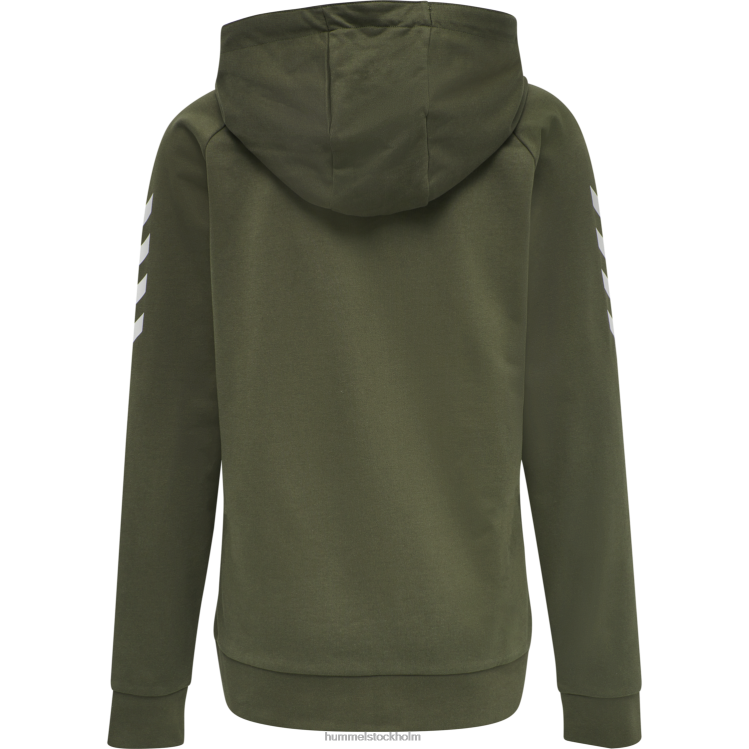 se Hummel kvinnor hmlgo hoodie i bomull med dragkedja LL40V3767 \"Kläder\"