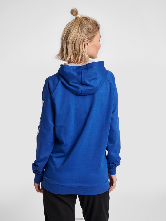 se Hummel kvinnor hmlgo hoodie i bomull med dragkedja LL40V3772 \"Kläder\"
