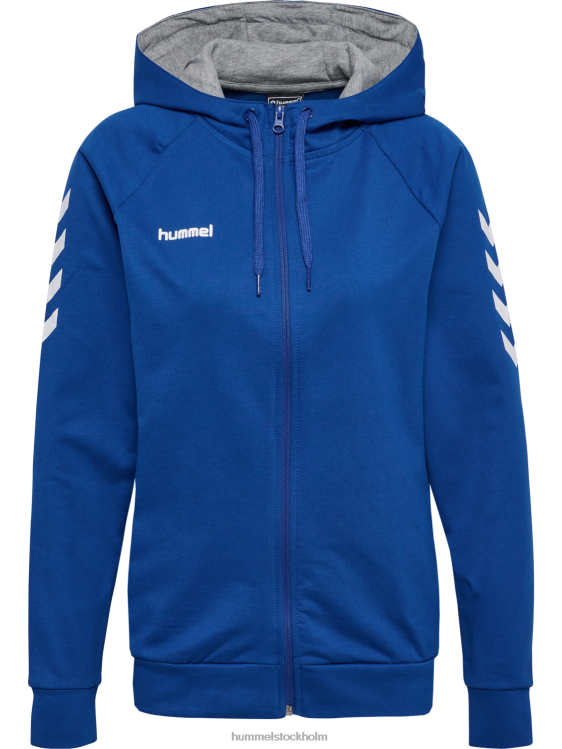 se Hummel kvinnor hmlgo hoodie i bomull med dragkedja LL40V3772 \"Kläder\"