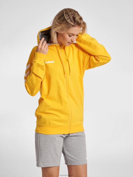 se Hummel kvinnor hmlgo hoodie i bomull med dragkedja LL40V3973 "Kläder"