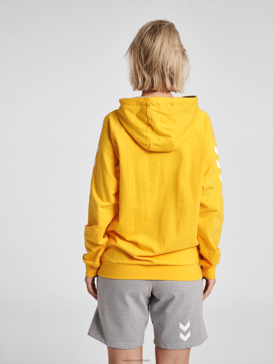 se Hummel kvinnor hmlgo hoodie i bomull med dragkedja LL40V3973 \"Kläder\"